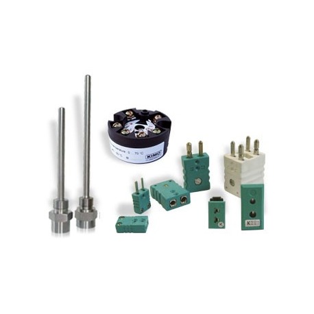  Accessoires  capteurs de température Pt 100 et thermocouples