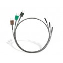 KIMO FT / FJ / FK – Thermocouple à soudure chaude apparente