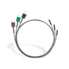 FT / FJ / FK-Thermocouple avec soudure chaude apparente