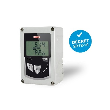 KTH CO2-Enregistreur CO2 / Température / Humidité