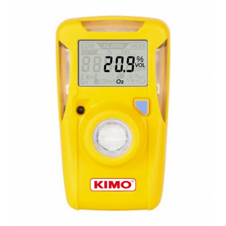 Clip Real-time O2 Détecteur personnel de gaz O2