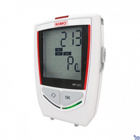 KIMO KP 320 – Enregistreur sans fil de pression différentielle
