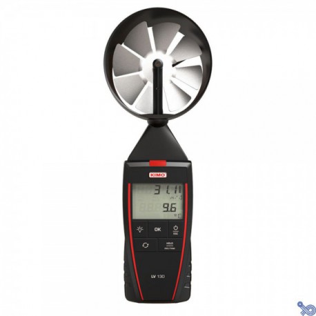 KIMO LV 130 – Thermo-anémomètre à hélice 100 mm