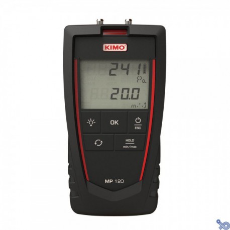 KIMO MP 120 – Micromanomètre pour mesures HVAC
