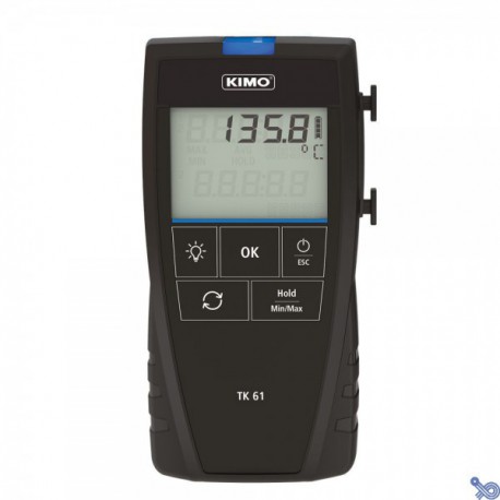 KIMO TK 61 / TK 62 – Thermomètre à thermocouple